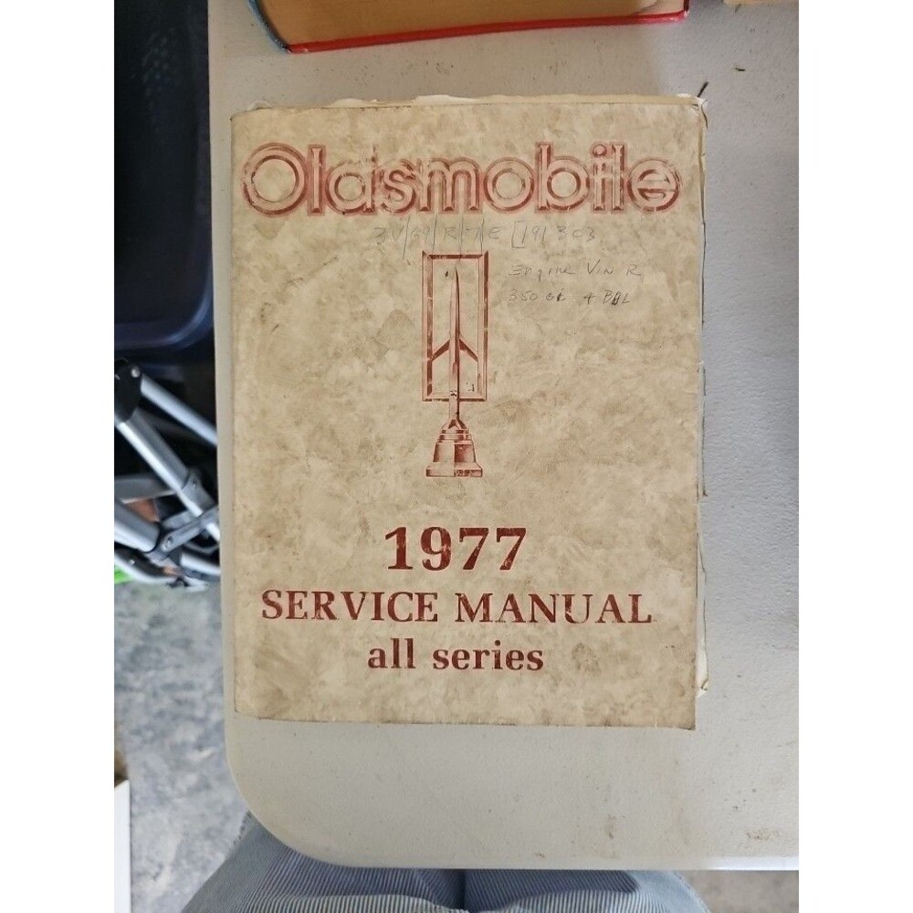 1977 Oldsmobile Service Manual - All Series
